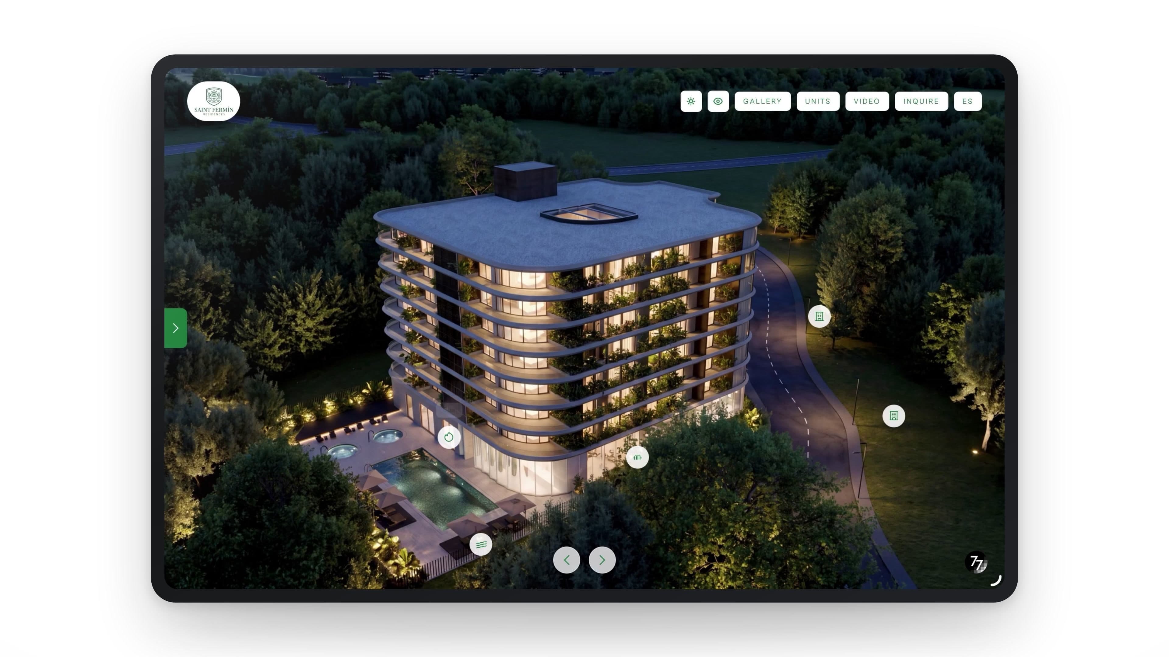 Saint Fermín: selling a residential development before the first brick